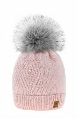 Czapka zimowa damska z pomponem LILI