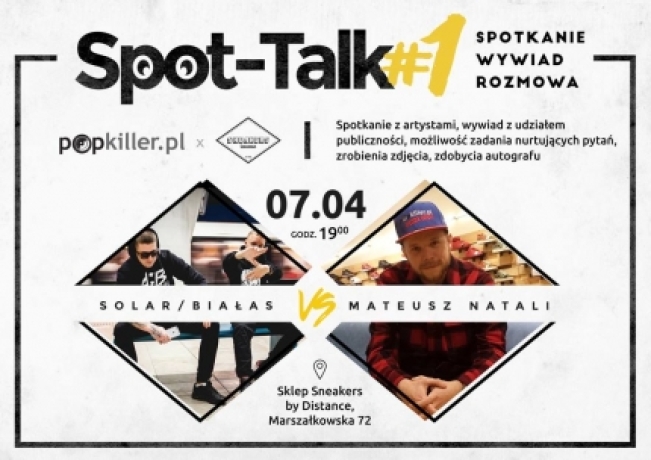 Spot-Talk #1 - nowy cykl spotkań i wywiadów, na start Solar/Białas!