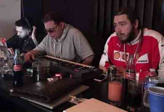 Post Malone i Scott Storch wspólnie w studio - video