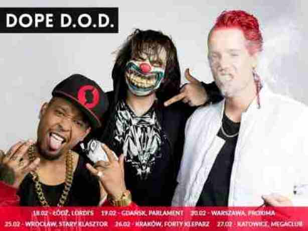 Dope D.O.D. w Warszawie - koncert, afterparty, spotkanie z fanami