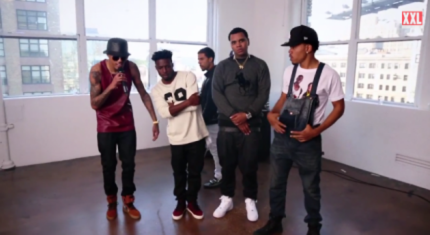 Kevin Gates, Vic Mensa, August Alsina, Isaiah Rashad & Chance The Rapper - XXL Freshmen 2014 Cypher pt.1