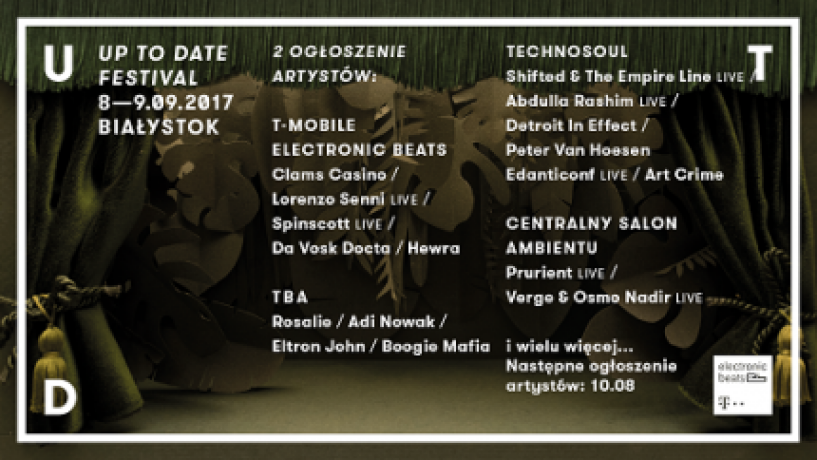 Up To Date Festival ogłasza kolejnych artystów, a wśród nich m.in. Adi Nowak i HEWRA!