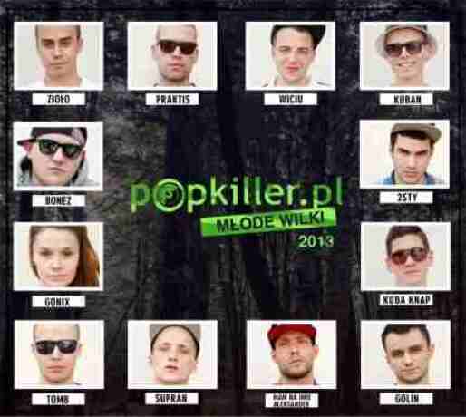 Bonez dwunastym Młodym Wilkiem Popkillera 2013