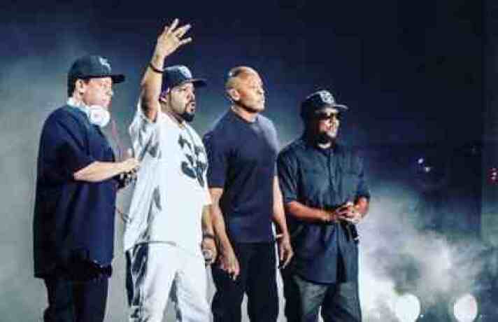 Ice Cube, Dr. Dre, MC Ren i DJ Yella - N.W.A. razem na scenie po 27 latach przerwy!