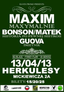 MAXIM | BONSON | GUOVA @ BIAŁYSTOK