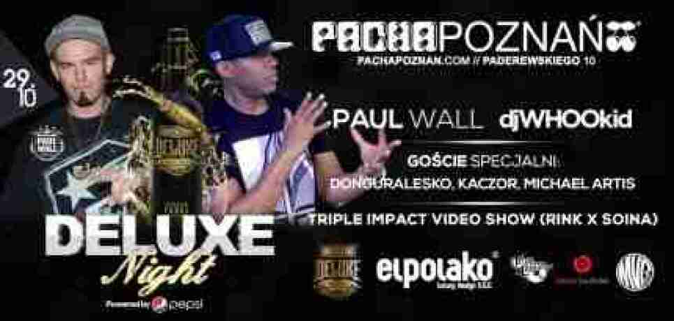 Paul Wall i DJ Whookid na żywo w Poznaniu!