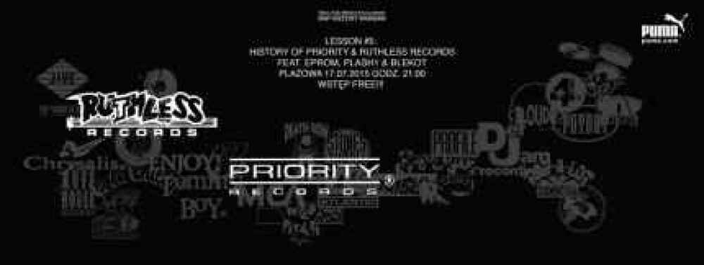 Rap History Warsaw The Labels: Ruthless & Priority Records 