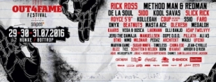 Out4Fame Festival 2016 - wystąpią Rick Ross, Method Man i Redman, De La Soul, Slick Rick i inni