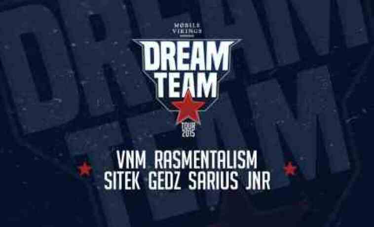 Dream Team Tour - VNM, Rasmentalism, Sitek, Gedz, Sarius i JNR ruszają w Polskę!