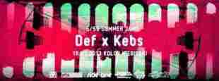 5/55 Summer Jams: DEF x KEBS @ Kolor Niebieski